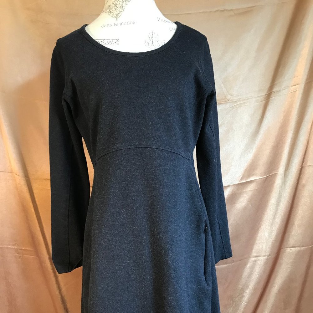 Duluth Trading Co Wearwithall Ponte Knit Long Sleeve Dres